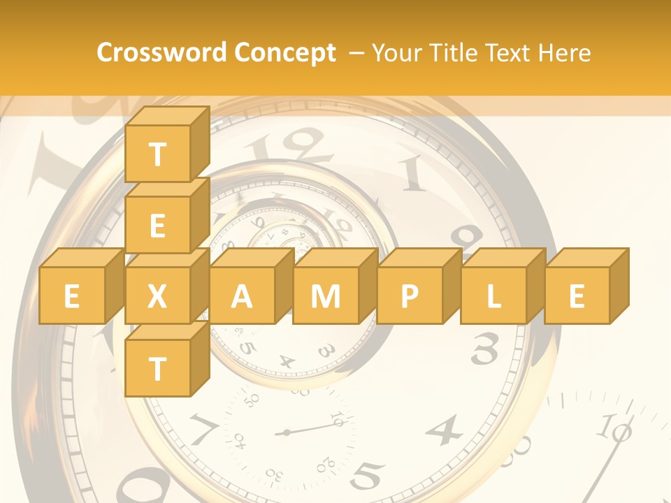 Day Chronometer Second PowerPoint Template