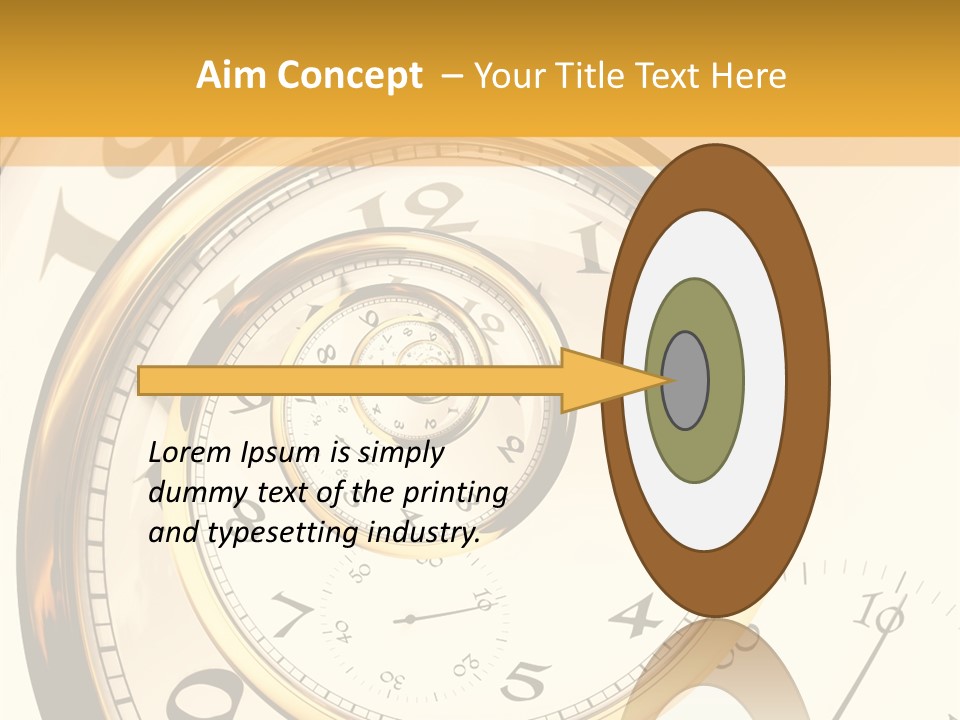 Day Chronometer Second PowerPoint Template