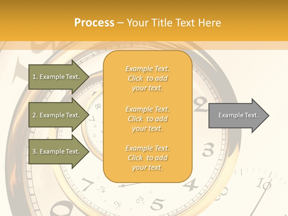 Day Chronometer Second PowerPoint Template