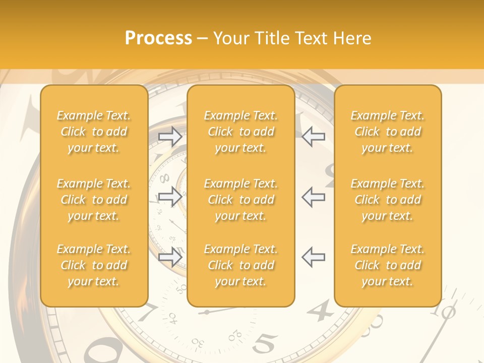Day Chronometer Second PowerPoint Template