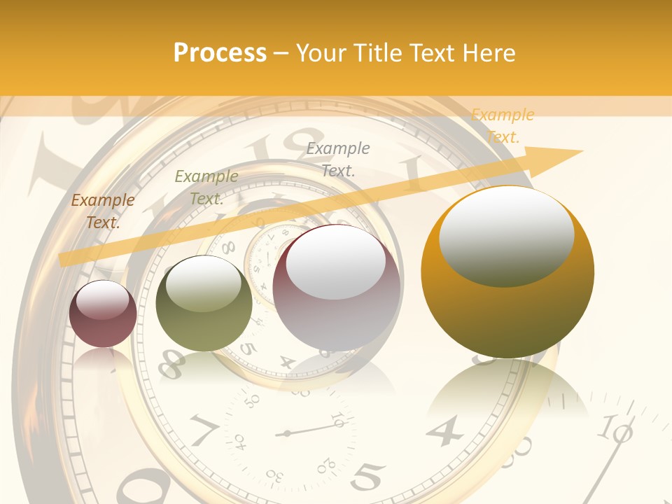 Day Chronometer Second PowerPoint Template