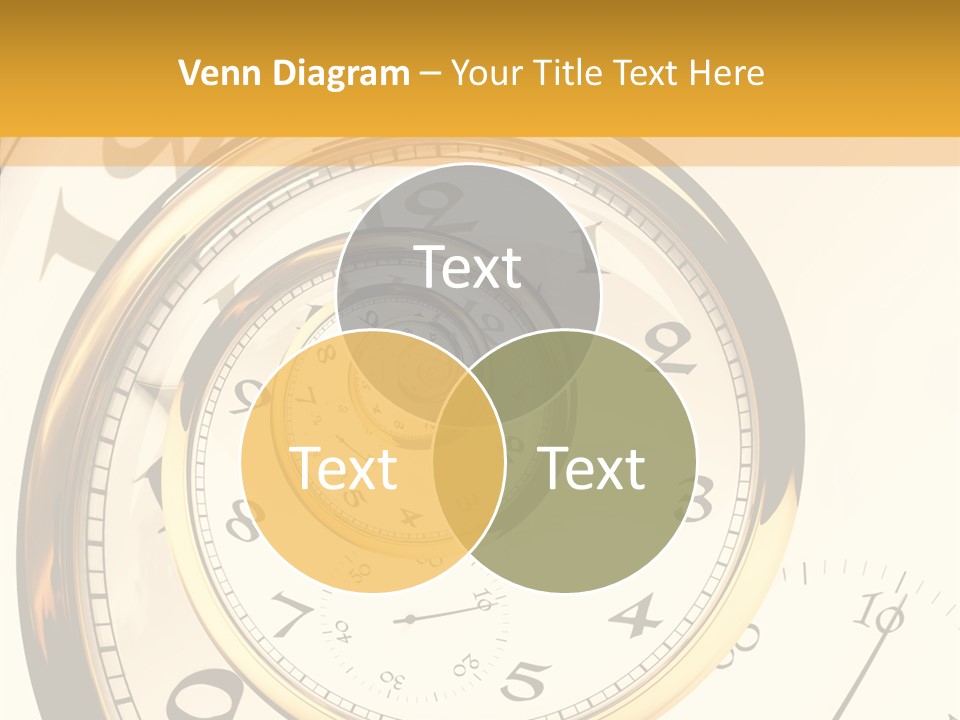 Day Chronometer Second PowerPoint Template