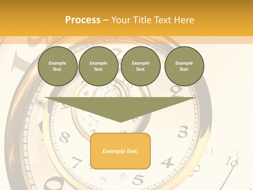 Day Chronometer Second PowerPoint Template