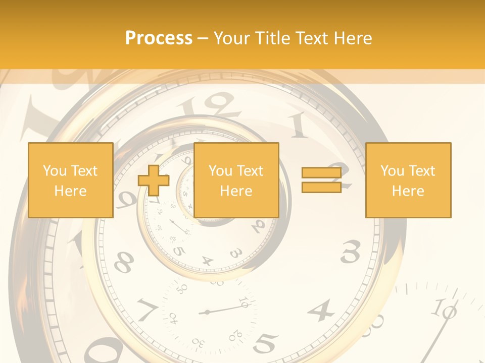 Day Chronometer Second PowerPoint Template