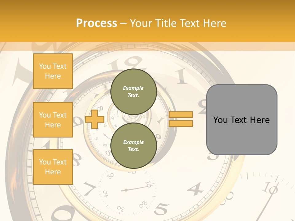 Day Chronometer Second PowerPoint Template