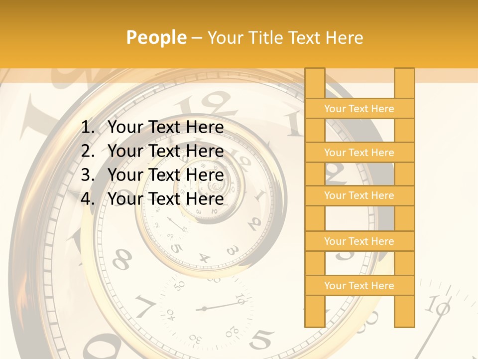 Day Chronometer Second PowerPoint Template