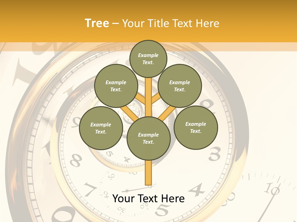 Day Chronometer Second PowerPoint Template