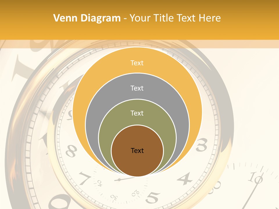 Day Chronometer Second PowerPoint Template