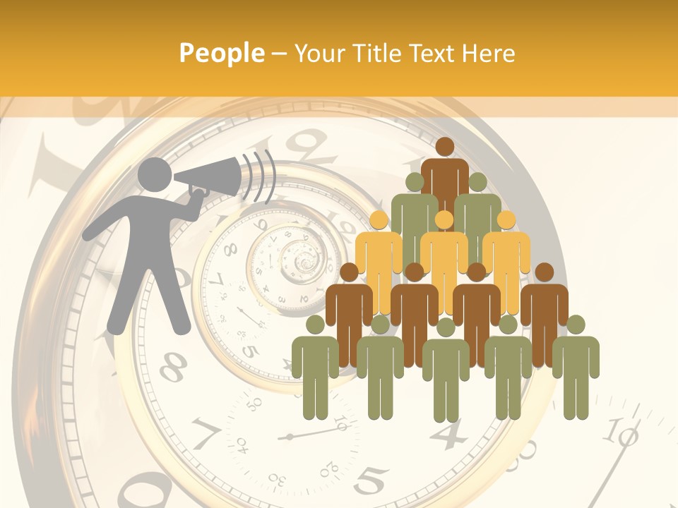 Day Chronometer Second PowerPoint Template