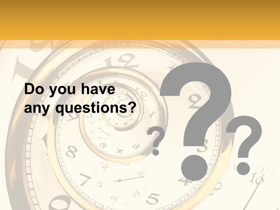 Day Chronometer Second PowerPoint Template