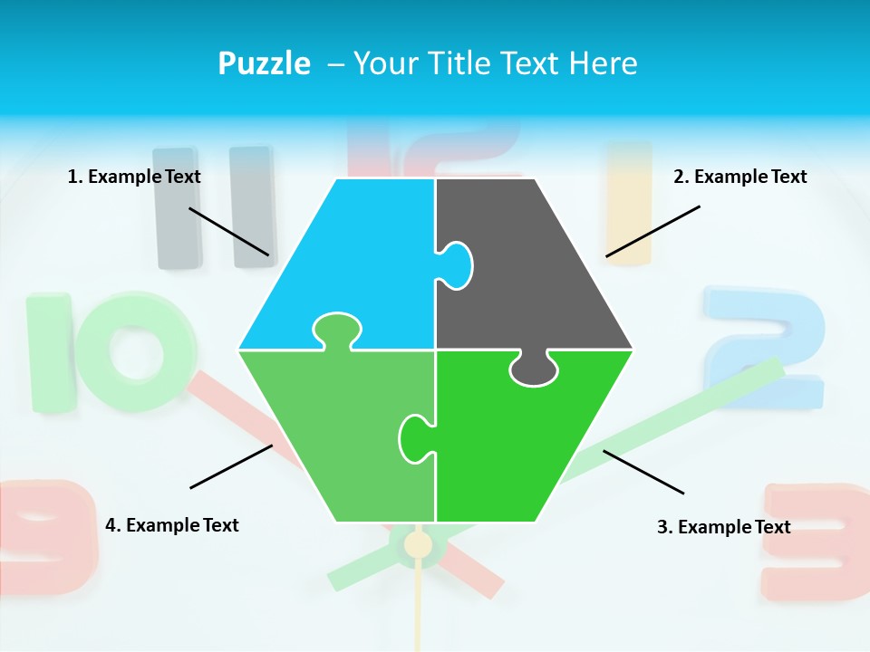 Rotation Hour Minute PowerPoint Template