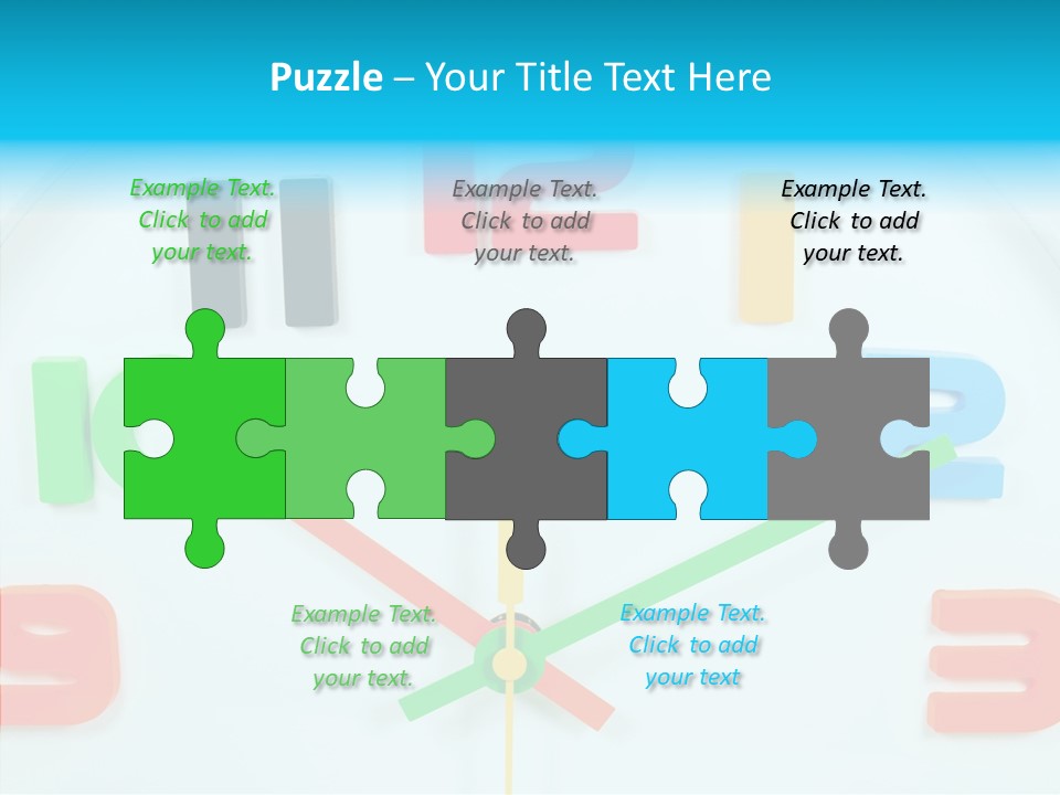 Rotation Hour Minute PowerPoint Template