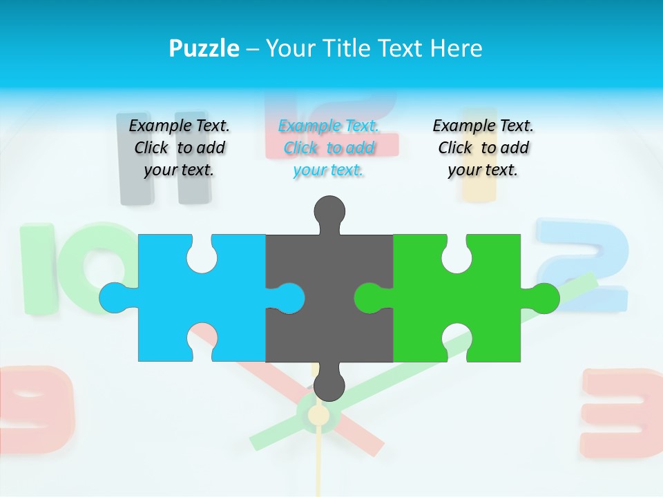 Rotation Hour Minute PowerPoint Template