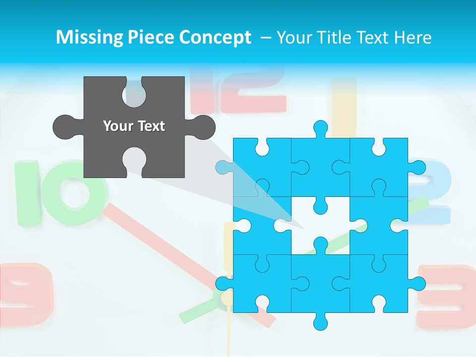 Rotation Hour Minute PowerPoint Template