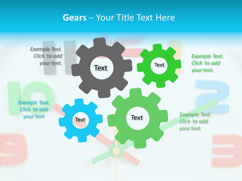 Rotation Hour Minute PowerPoint Template
