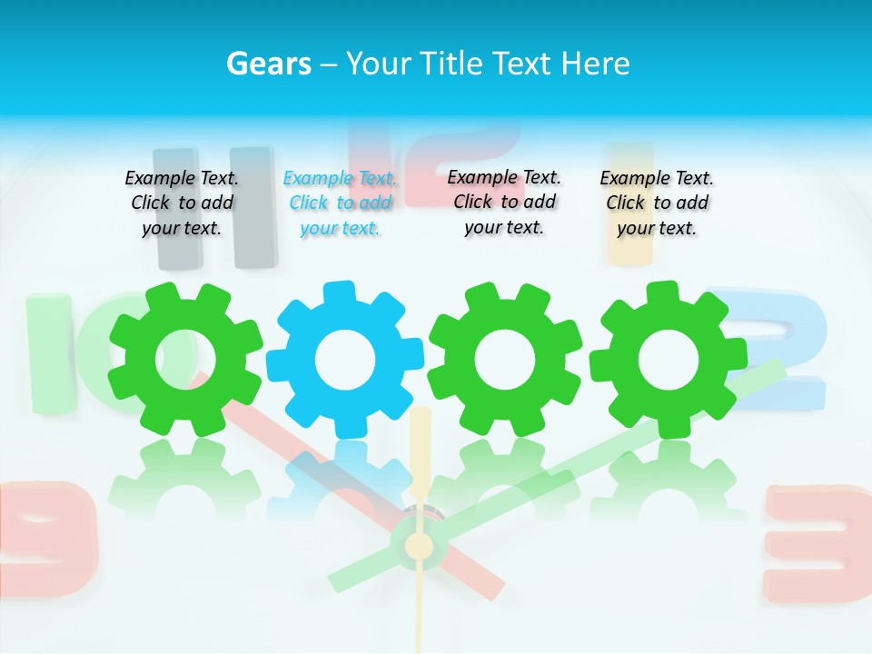 Rotation Hour Minute PowerPoint Template