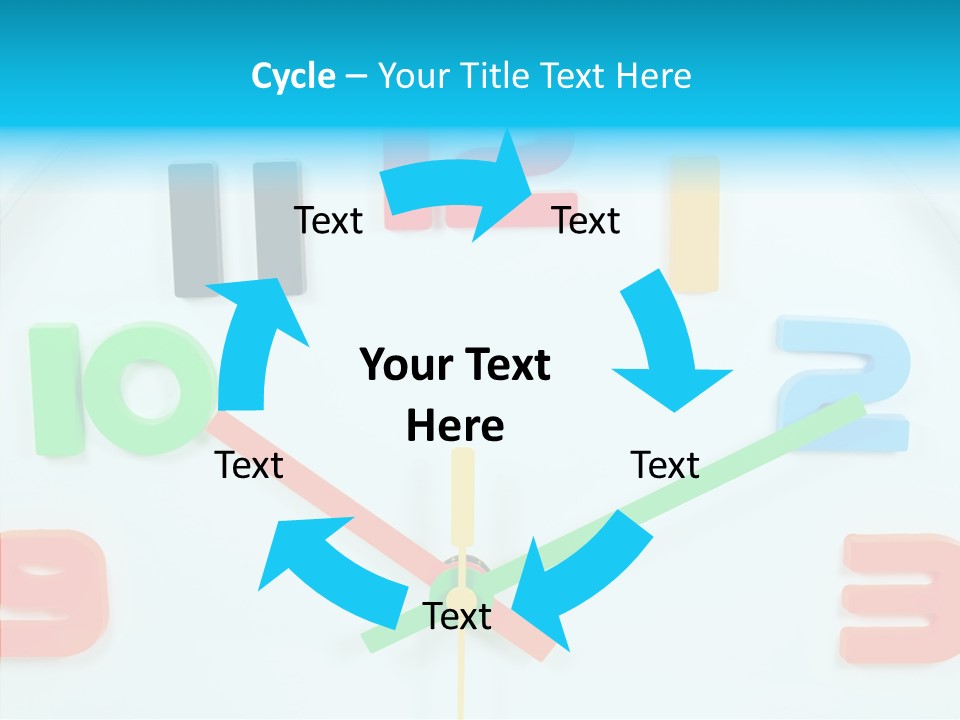 Rotation Hour Minute PowerPoint Template