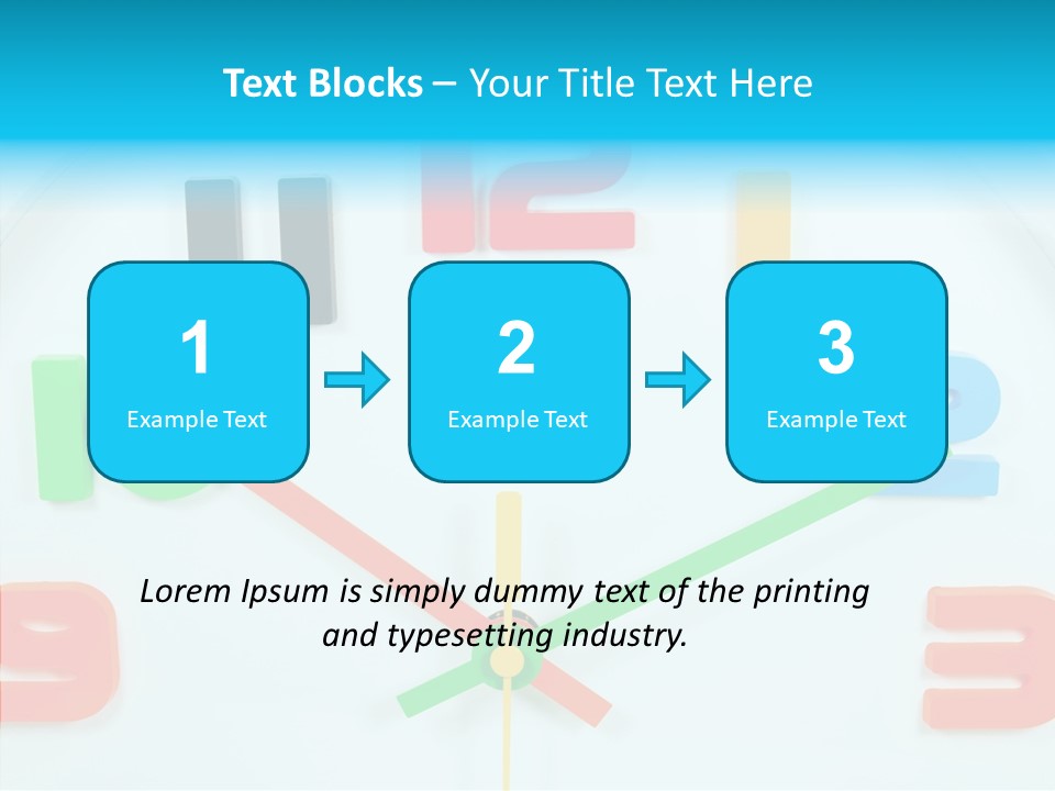 Rotation Hour Minute PowerPoint Template