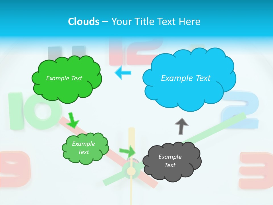 Rotation Hour Minute PowerPoint Template