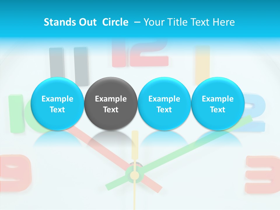 Rotation Hour Minute PowerPoint Template