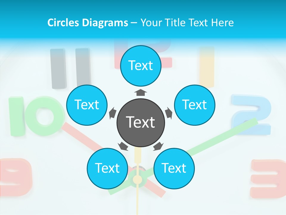 Rotation Hour Minute PowerPoint Template