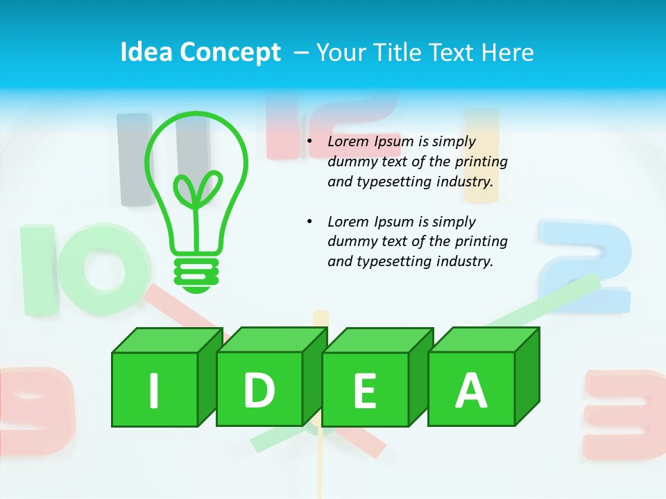 Rotation Hour Minute PowerPoint Template