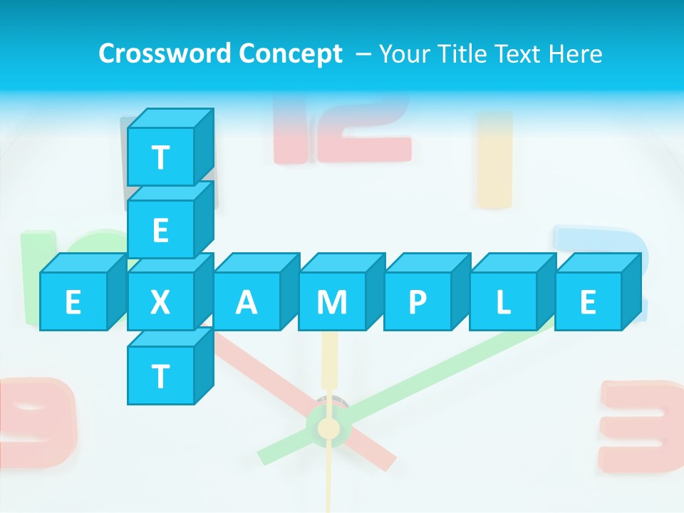 Rotation Hour Minute PowerPoint Template