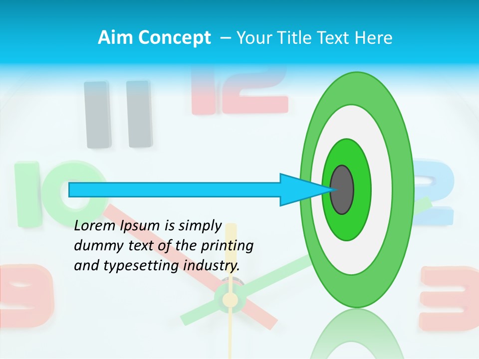 Rotation Hour Minute PowerPoint Template