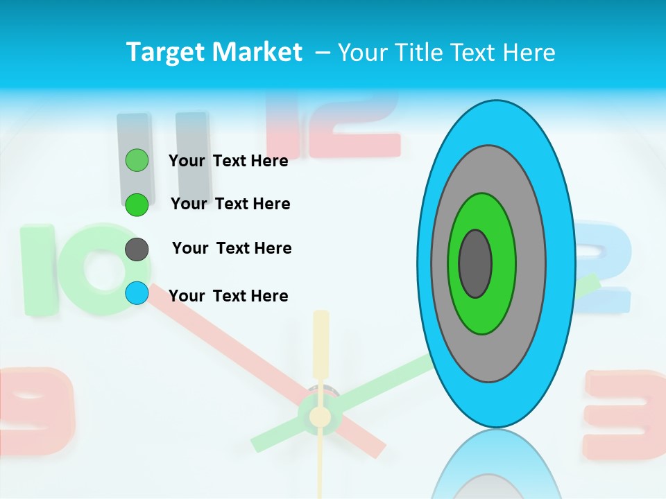 Rotation Hour Minute PowerPoint Template