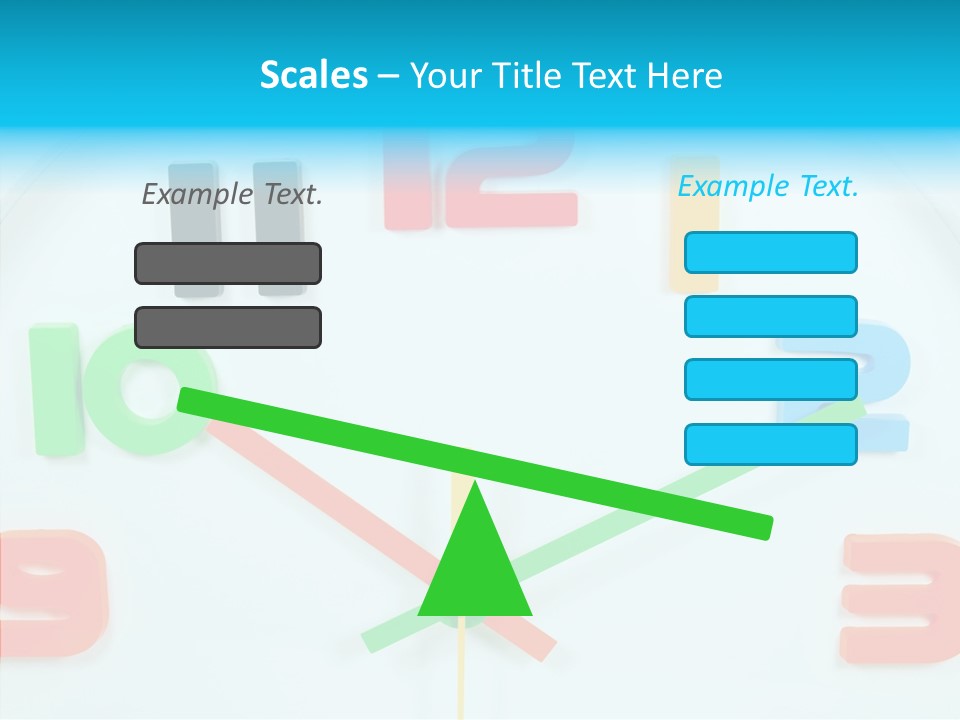 Rotation Hour Minute PowerPoint Template