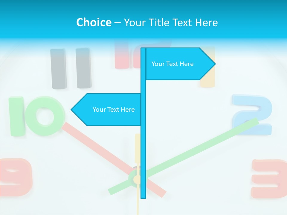 Rotation Hour Minute PowerPoint Template