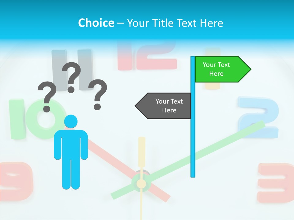 Rotation Hour Minute PowerPoint Template