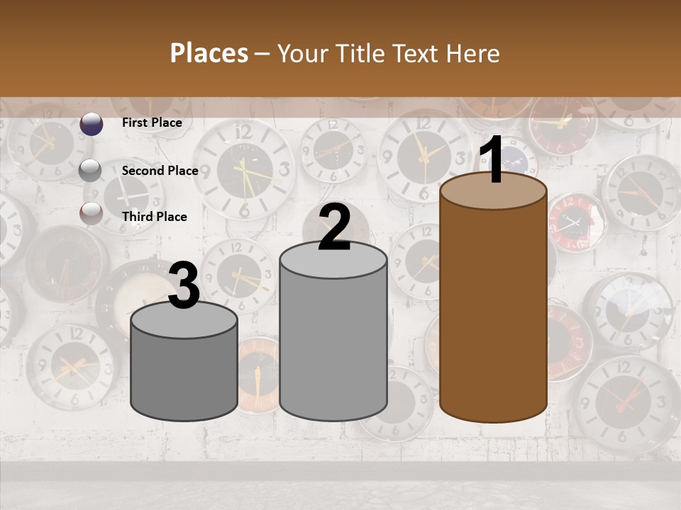 Textured Wooden Home PowerPoint Template