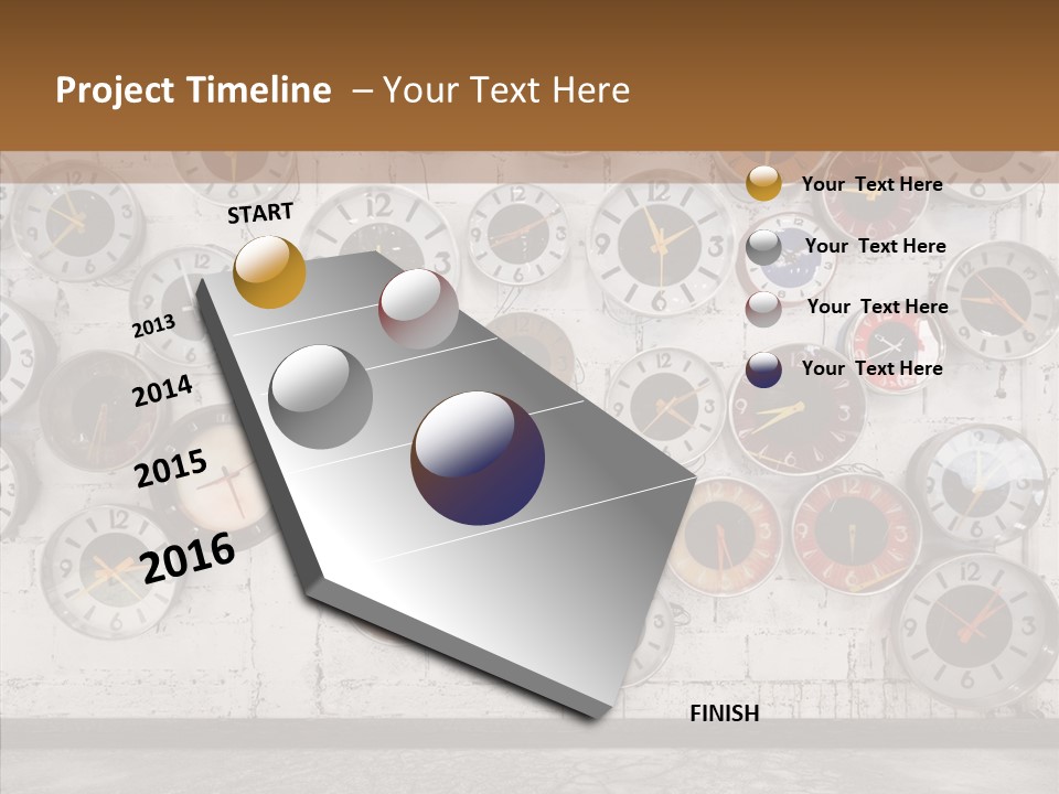 Textured Wooden Home PowerPoint Template