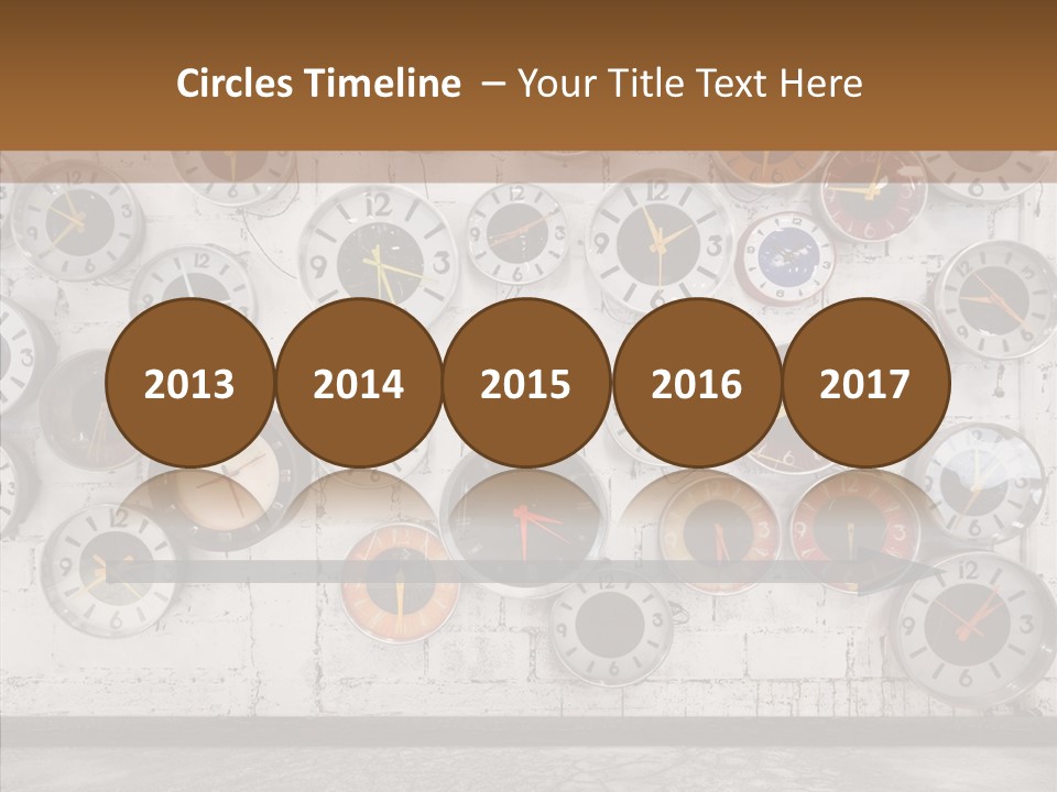 Textured Wooden Home PowerPoint Template