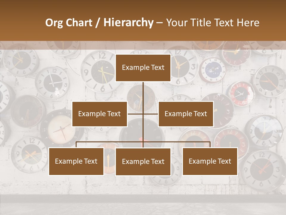 Textured Wooden Home PowerPoint Template