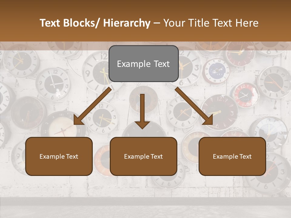 Textured Wooden Home PowerPoint Template