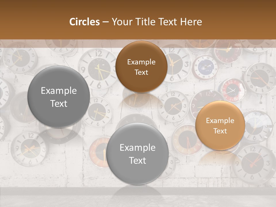 Textured Wooden Home PowerPoint Template