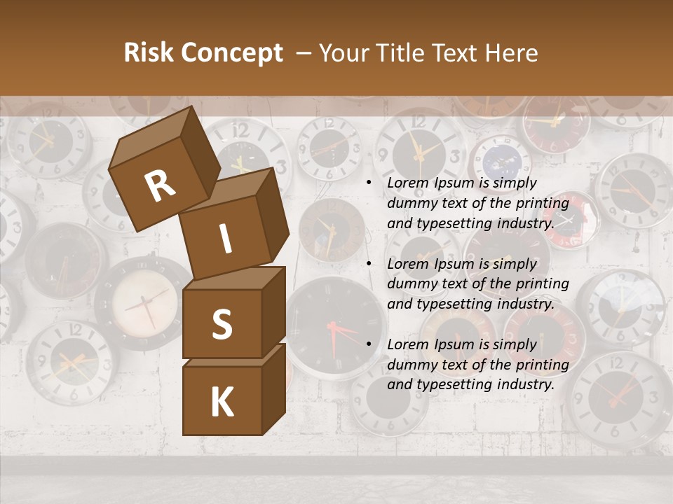 Textured Wooden Home PowerPoint Template