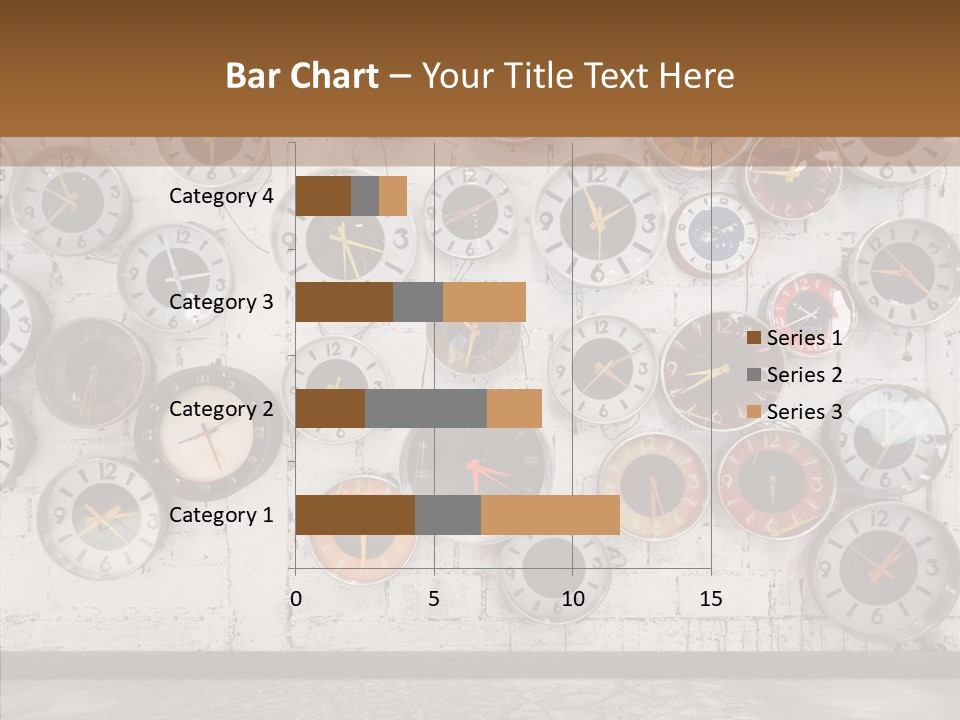 Textured Wooden Home PowerPoint Template