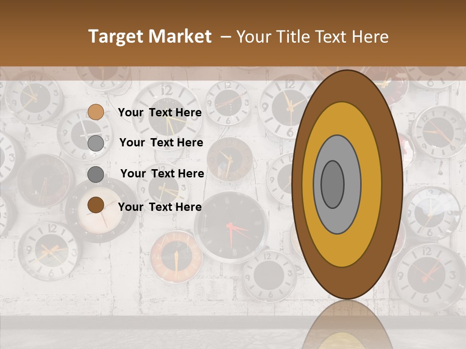 Textured Wooden Home PowerPoint Template