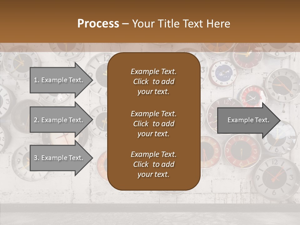 Textured Wooden Home PowerPoint Template