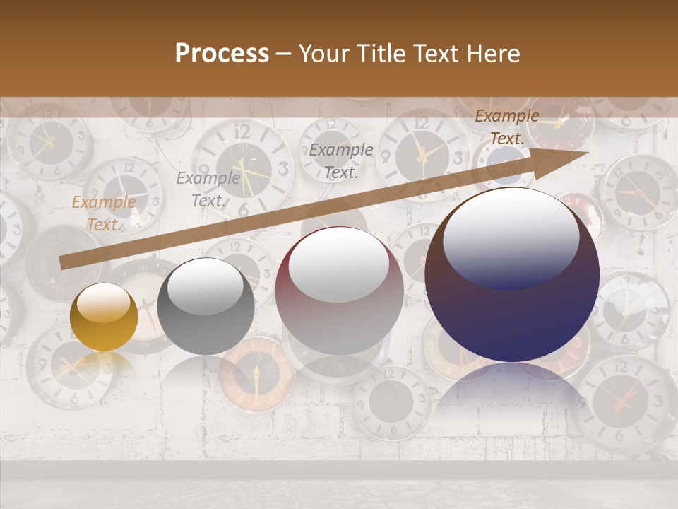 Textured Wooden Home PowerPoint Template