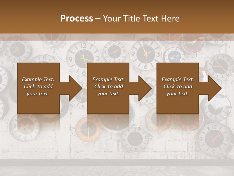 Textured Wooden Home PowerPoint Template