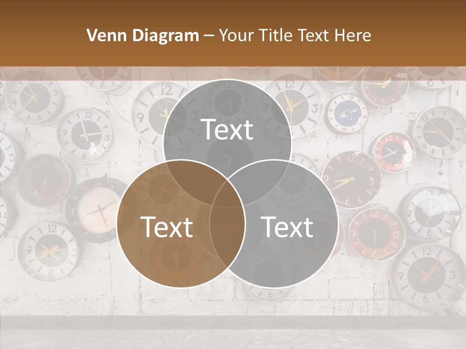 Textured Wooden Home PowerPoint Template