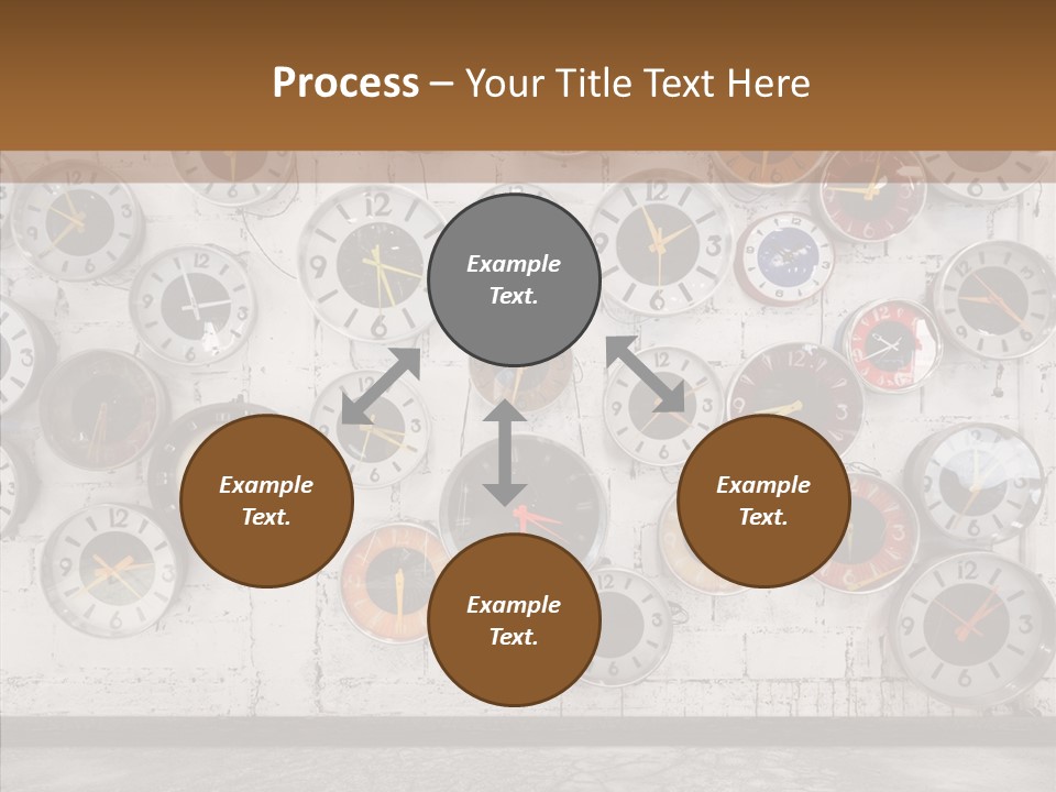 Textured Wooden Home PowerPoint Template