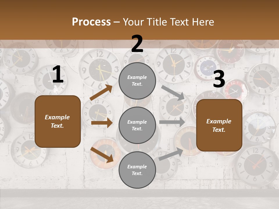 Textured Wooden Home PowerPoint Template