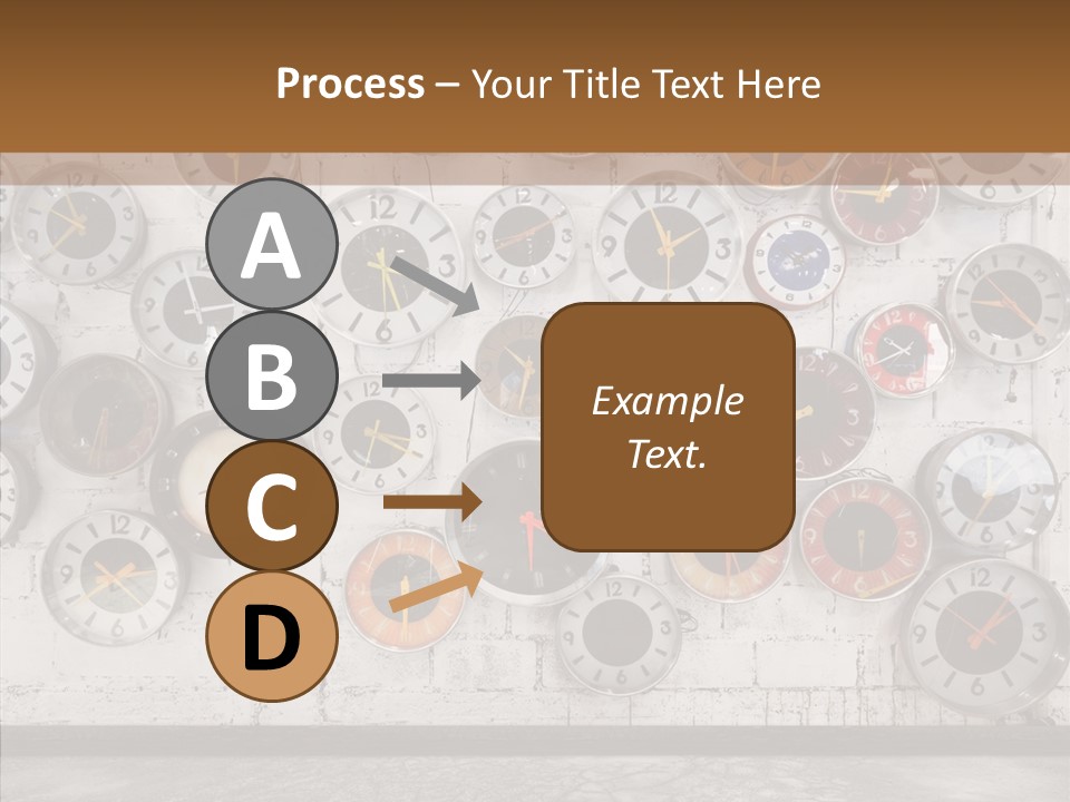 Textured Wooden Home PowerPoint Template