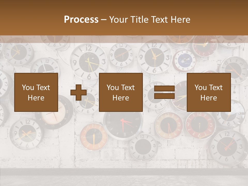 Textured Wooden Home PowerPoint Template