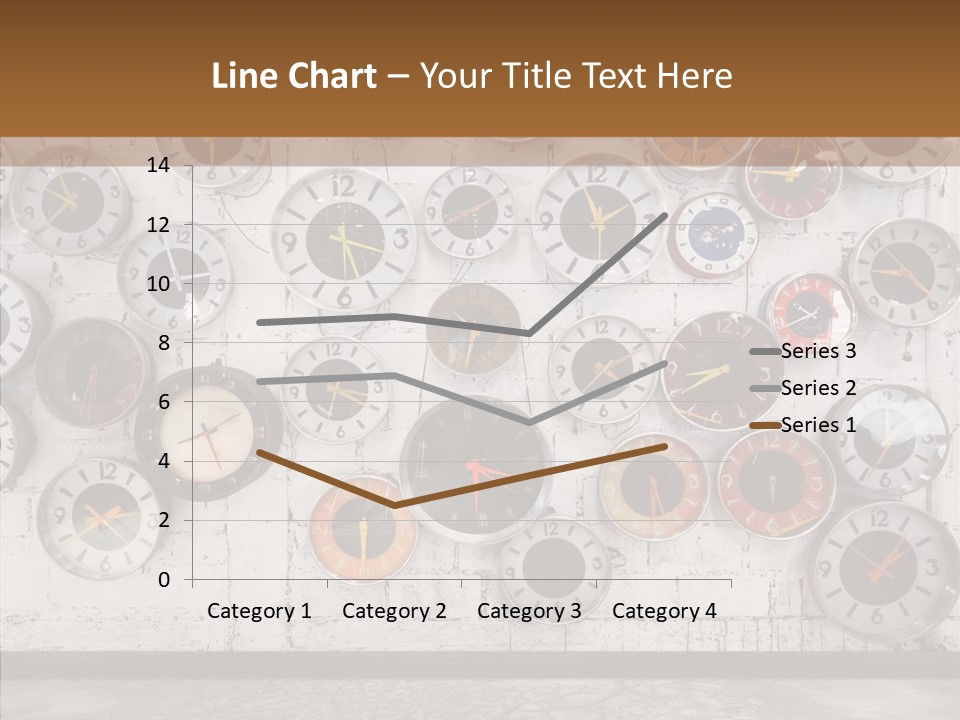 Textured Wooden Home PowerPoint Template